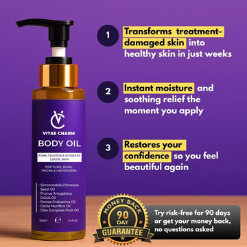 Vitae Charm Body Oil For Cancer Survivors