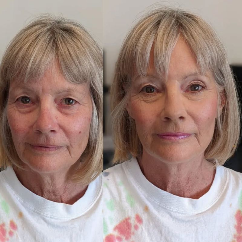 Pro-age Blush and Lipstick for Mature Skin