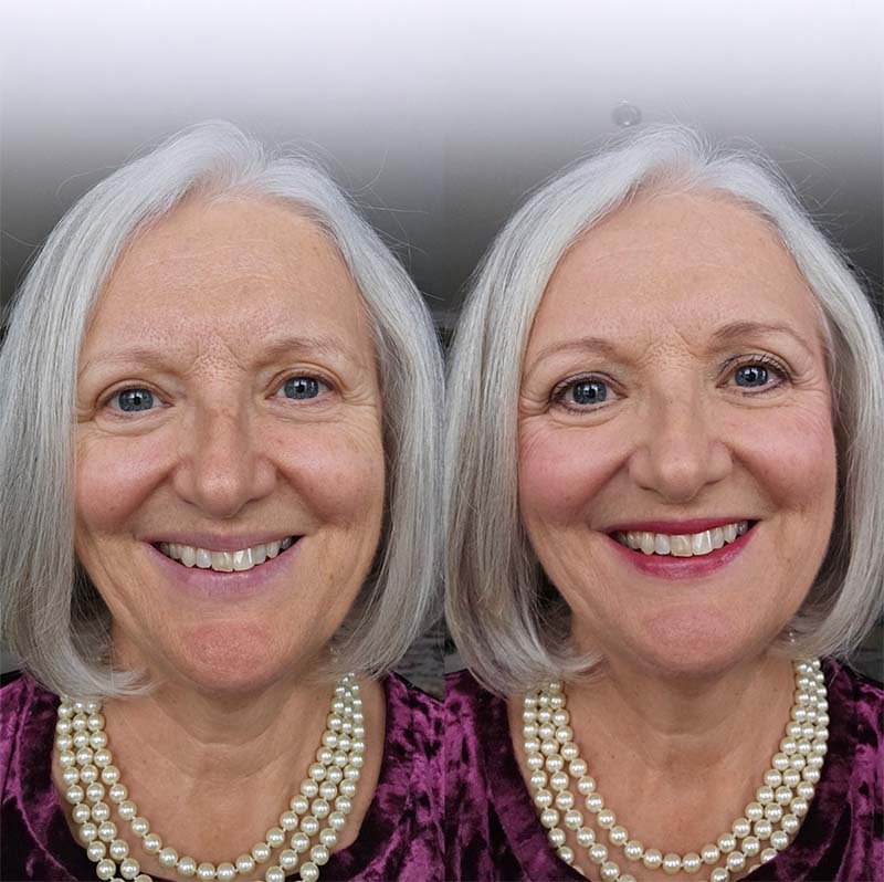 Pro-age Blush and Lipstick for Mature Skin